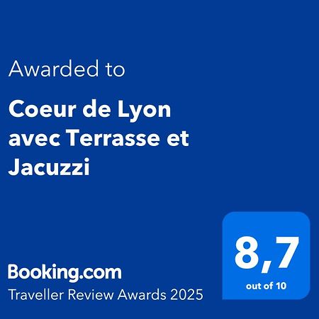 Coeur De Lyon Avec Terrasse Et Jacuzzi Lejlighed Eksteriør billede